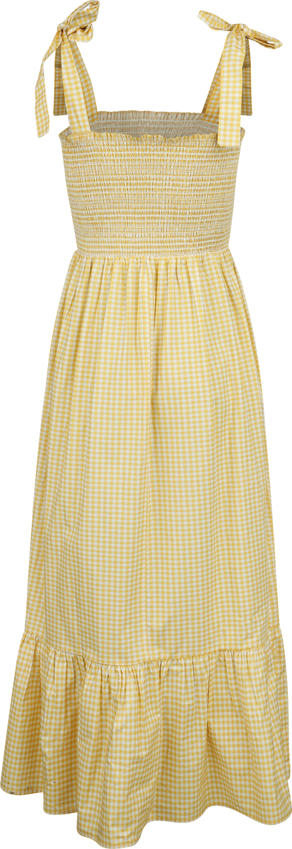 Robe longue  de Timeless London - Sonny Dress - XS à 4XL - pour Femme - jaune/blanc - Timeless London - View 2