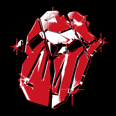 T-Shirt Manches courtes  de The Rolling Stones - Hackney Diamonds Tongue - S à 4XL - pour Femme - noir - The Rolling Stones - View 2