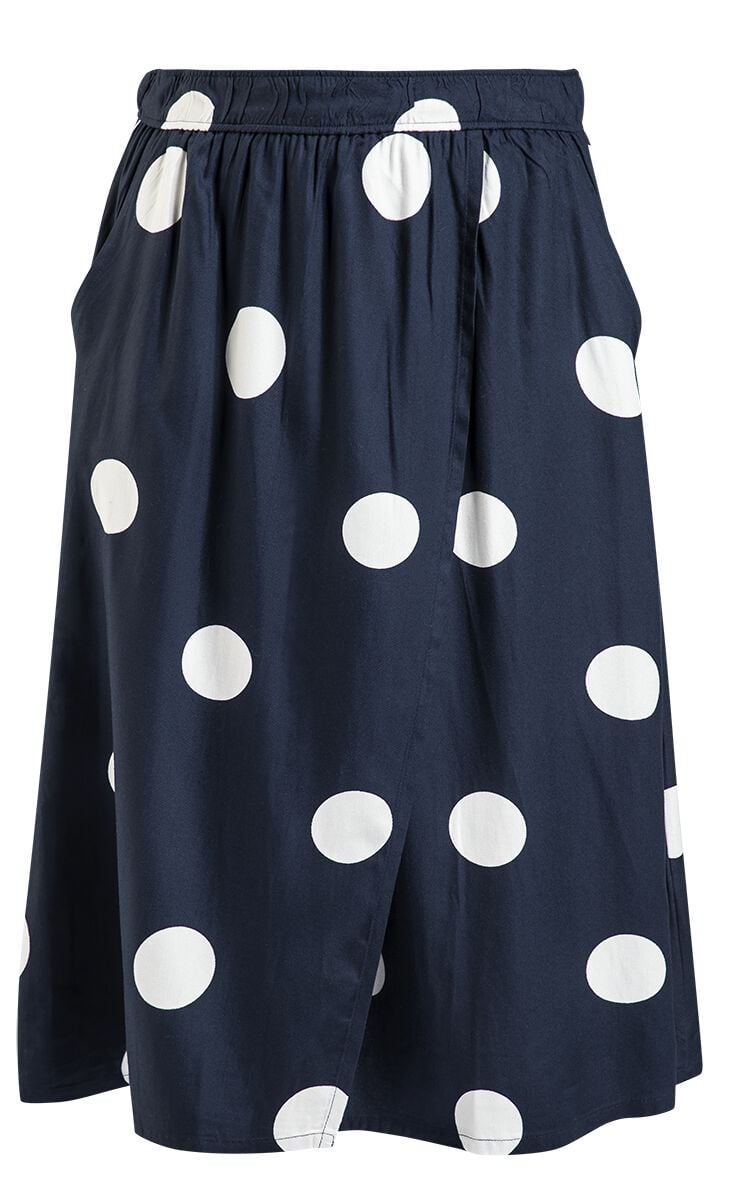 Jupe mi-longue  de Alife and Kickin - MelindaAK B - Jupe - XS à M - pour Femme - marine - Alife and Kickin