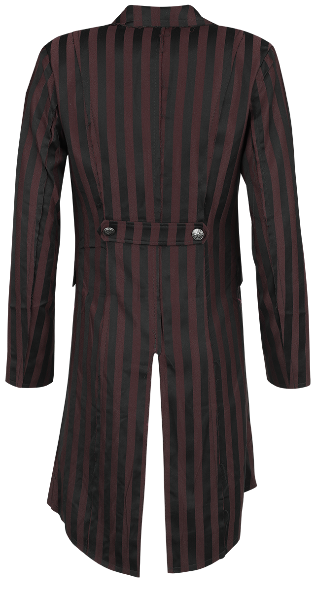 Manteaux  de Jawbreaker - Stripe Blazar Coat - XS à XL - pour Femme - rouge/noir - Jawbreaker - View 2