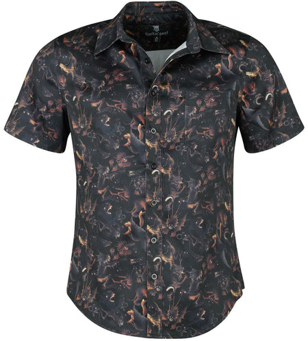 Chemise manches courtes Gothic de Rockin' Gent - Chemise - Paradise Lost - S à XXL - pour Homme - noir - Rockin' Gent - Chemise