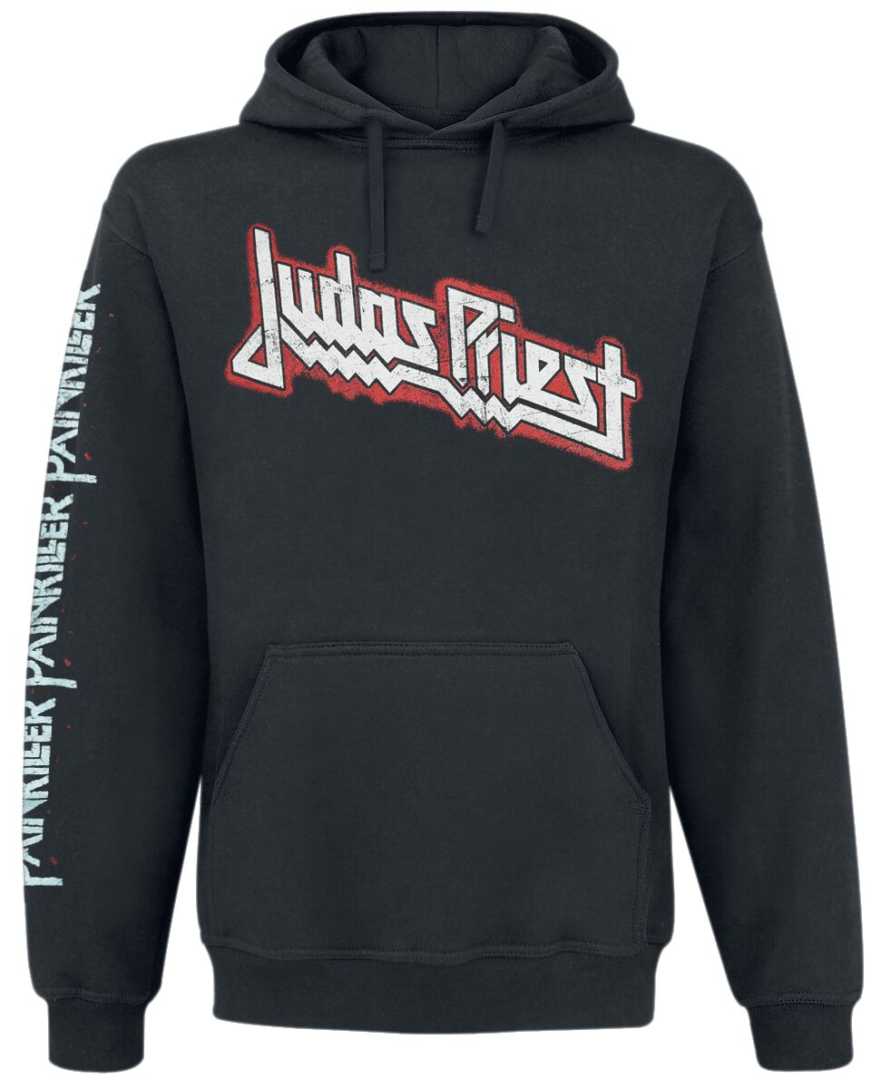 Sweat-shirt à capuche  de Judas Priest - Painkiller - S à XL - pour Homme - noir - Judas Priest