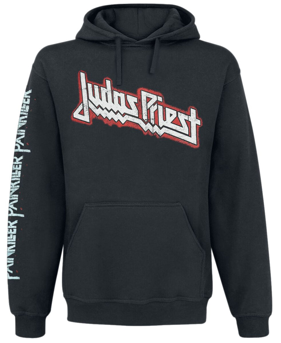 Sweat-shirt à capuche  de Judas Priest - Painkiller - S à XL - pour Homme - noir - Judas Priest