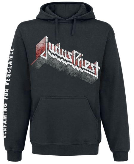 Sweat-shirt à capuche  de Judas Priest - Screaming For Vengeance - S à XXL - pour Homme - noir - Judas Priest