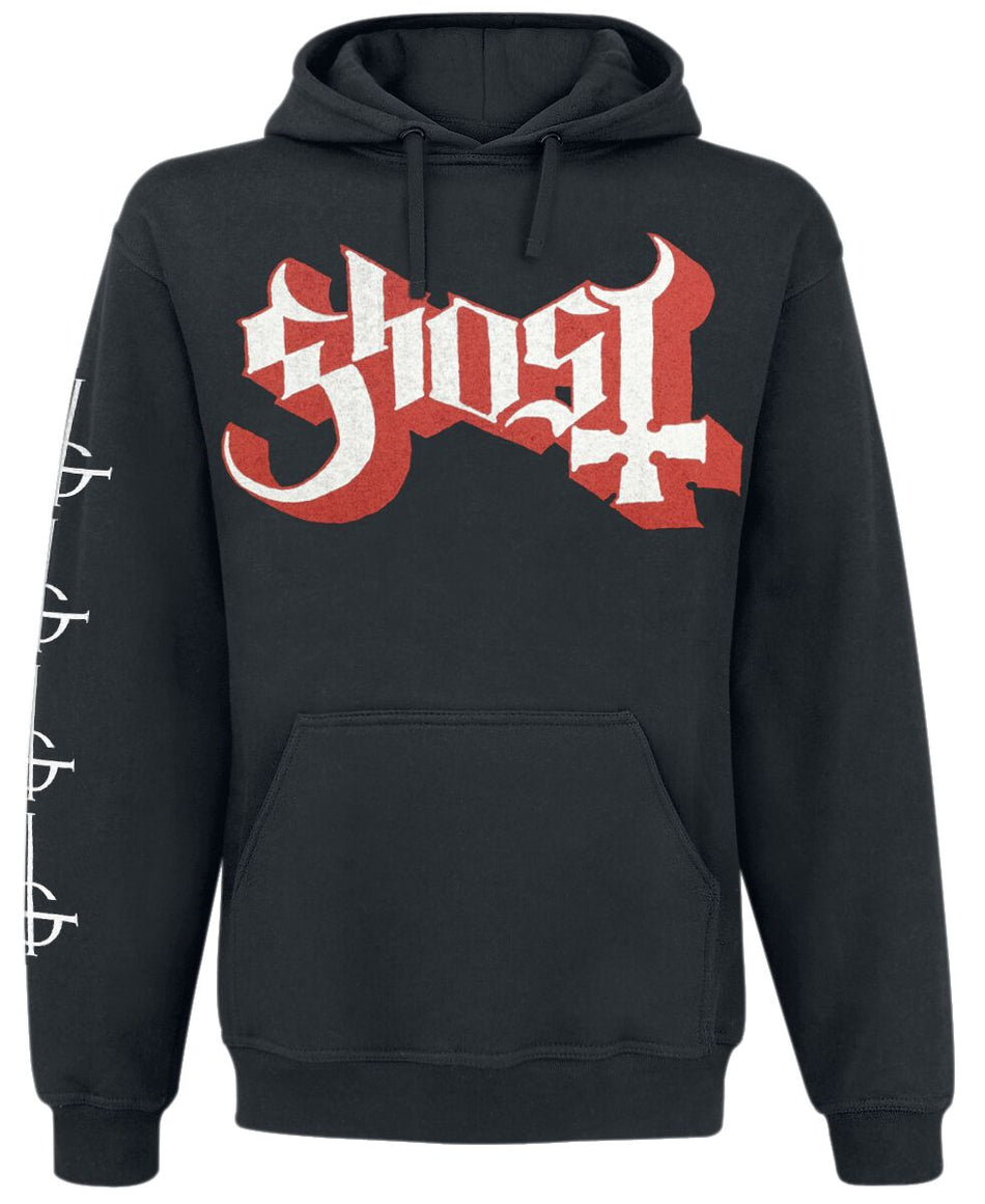 Sweat-shirt à capuche  de Ghost - Papa Ring - S à XXL - pour Homme - noir - Ghost