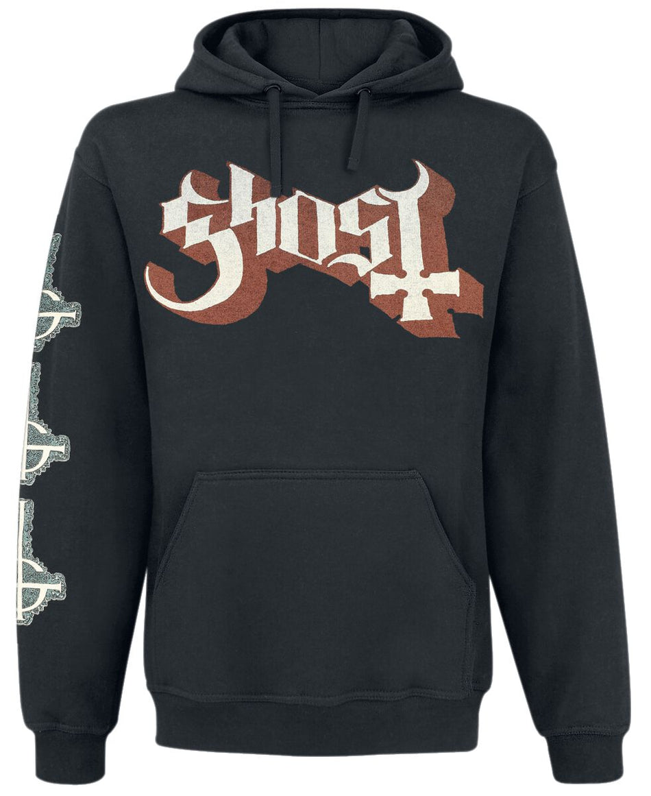 Sweat-shirt à capuche  de Ghost - Opus - S à XXL - pour Homme - noir - Ghost