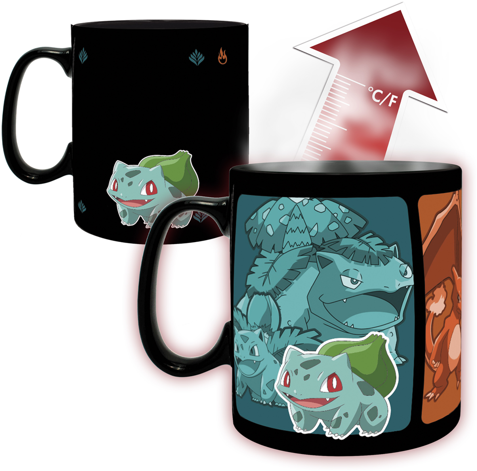 Mug Gaming de Pokémon - Évolution - Mug Thermo-Réactif - pour Unisexe - multicolore - Pokémon - View 2