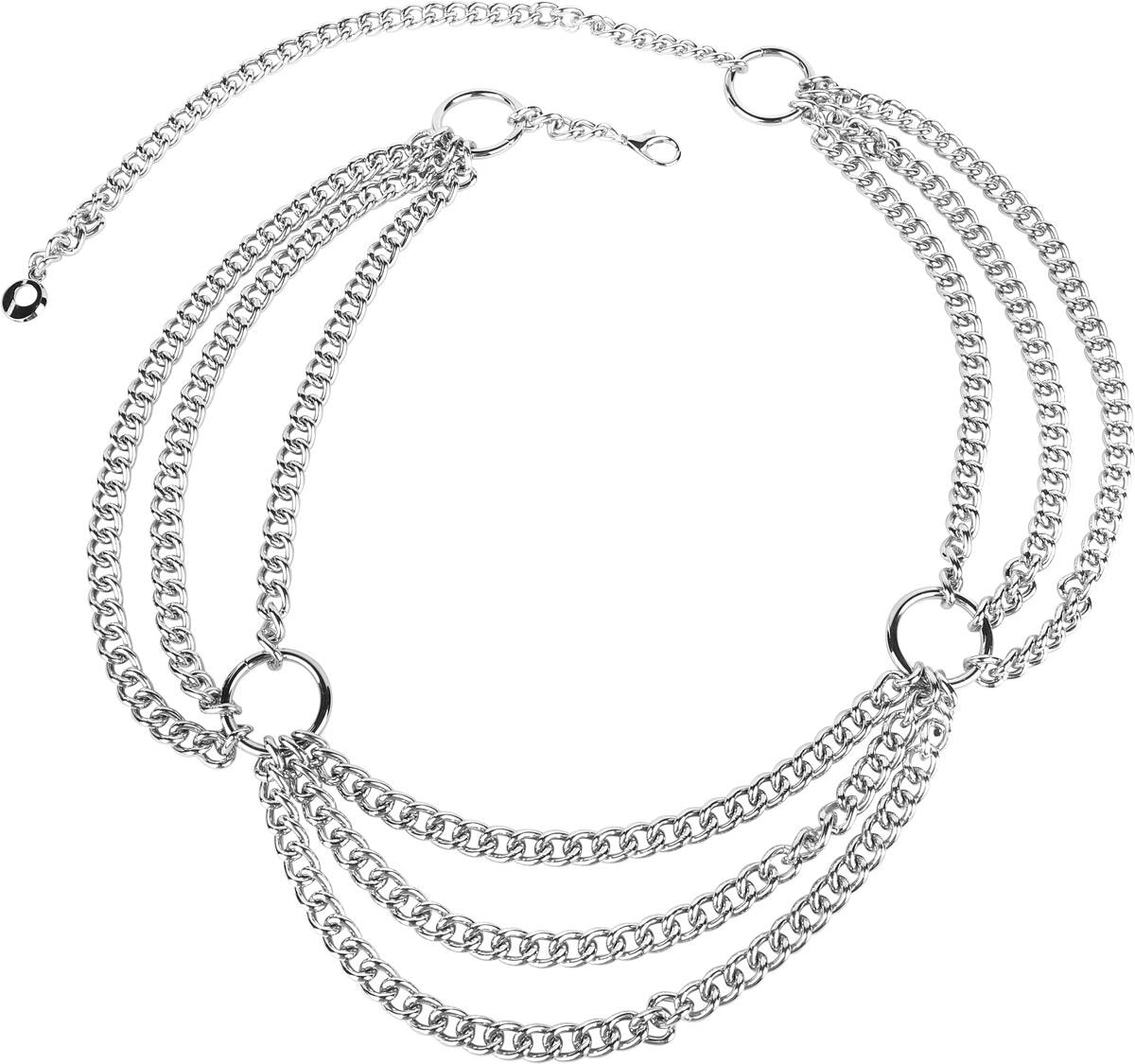 Ceinture  de Jawbreaker - Ceinture Chaîne - pour Femme - couleur argent - Jawbreaker