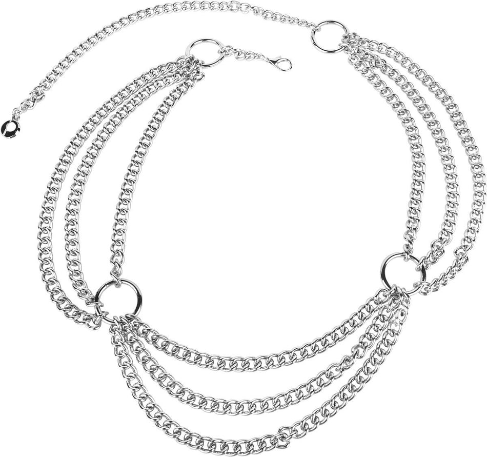 Ceinture  de Jawbreaker - Ceinture Chaîne - pour Femme - couleur argent - Jawbreaker