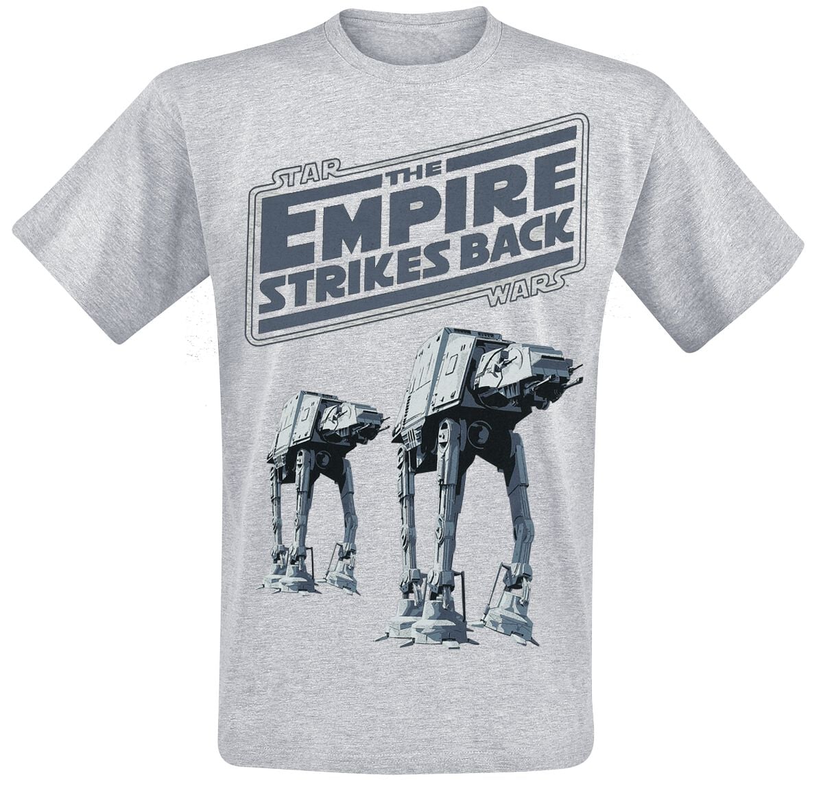 T-Shirt Manches courtes Disney de Star Wars - The Empire Strikes Back - M à 5XL - pour Homme - gris - Star Wars