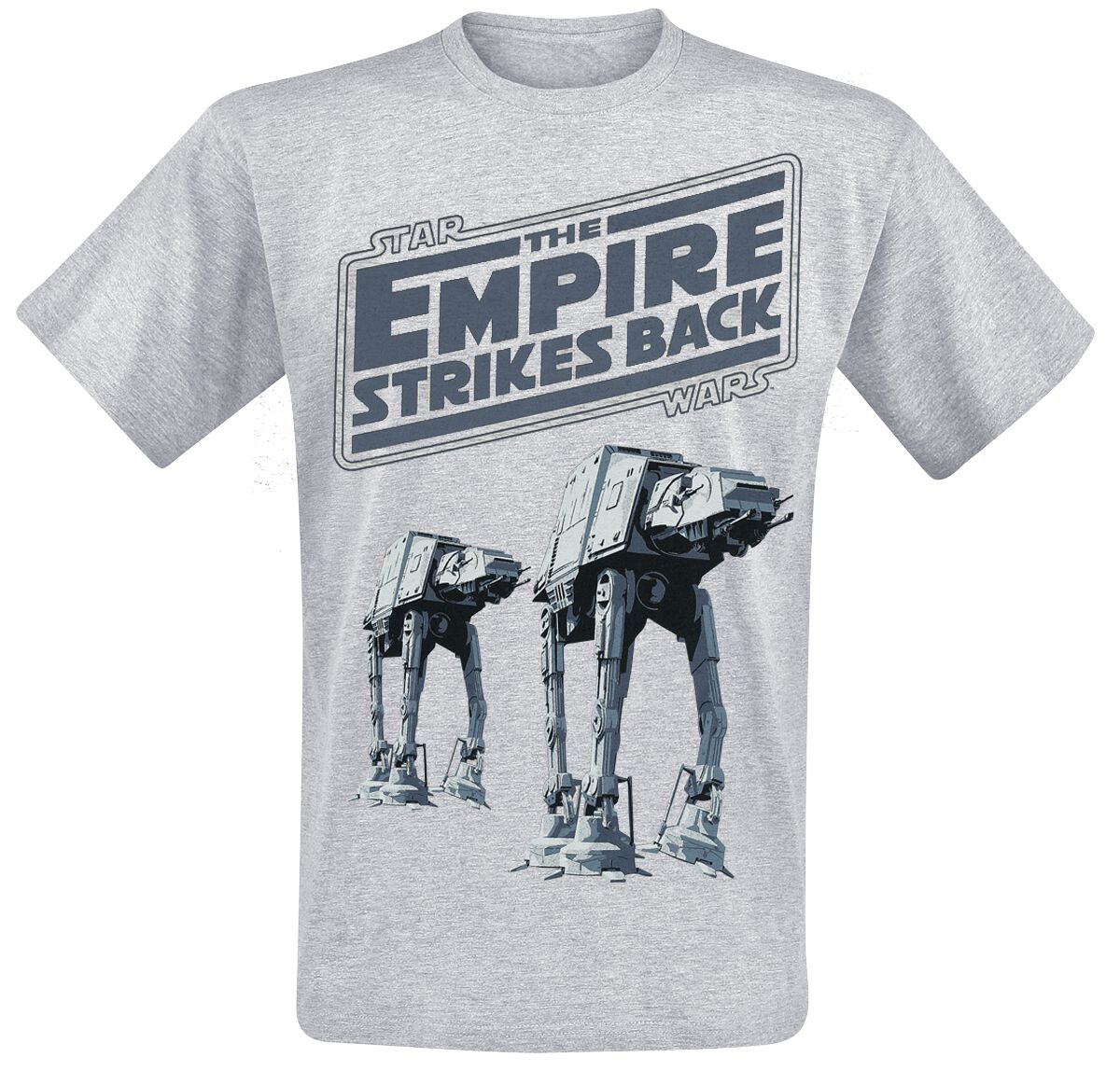 T-Shirt Manches courtes Disney de Star Wars - The Empire Strikes Back - M à 5XL - pour Homme - gris - Star Wars