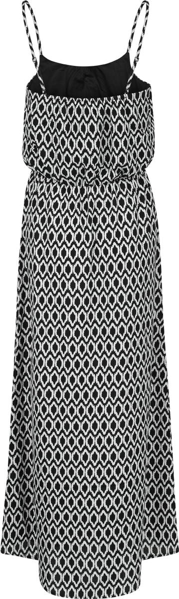 Robe longue  de Only - Onlwinner S/L Maxi Dress NOOS - 34 à 38 - pour Femme - noir/blanc - Only - View 2