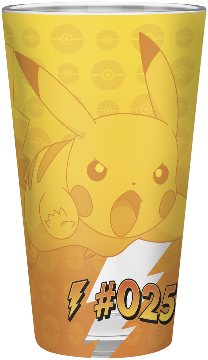 Verre Gaming de Pokémon - Pikachu - pour Unisexe - transparent - Pokémon - View 2