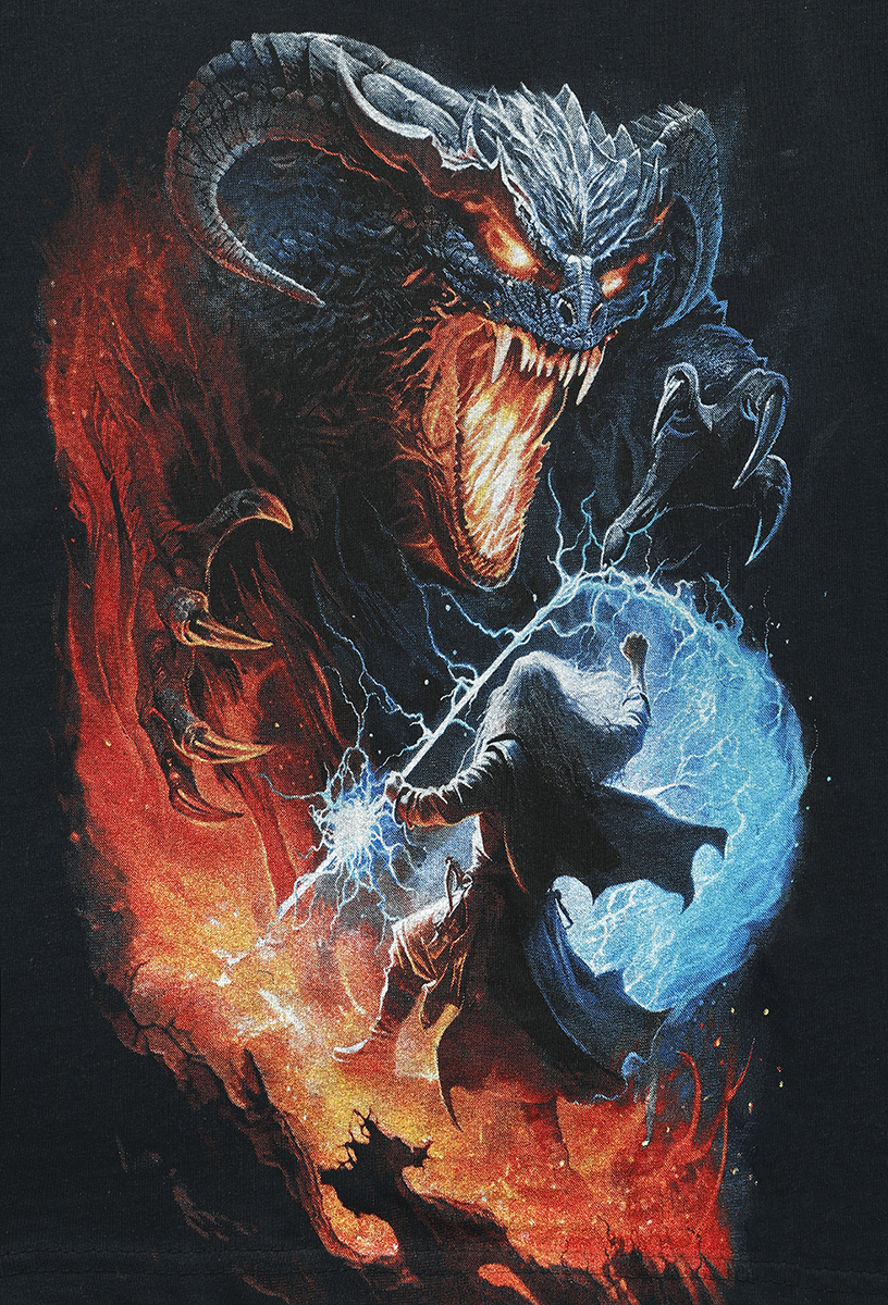 T-shirt  de Spiral - Kids - Infernal Duel - 116/122 à 176 - pour garçons - noir/multicolore - Spiral - View 2