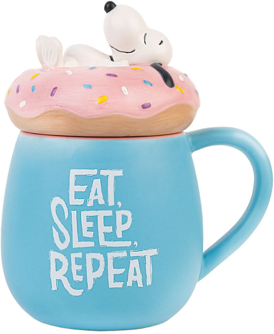 Mug  de Snoopy - Snoopy - Eat, Sleep, Repeat - pour Unisexe - multicolore - Snoopy