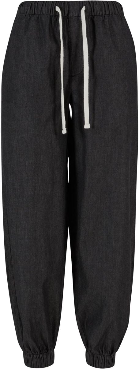 Bas de survêtement  de Urban Classics - Jogging Léger Effet Denim - XS à XXL - pour Femme - noir - Urban Classics
