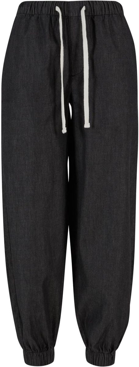Bas de survêtement  de Urban Classics - Jogging Léger Effet Denim - XS à XXL - pour Femme - noir - Urban Classics