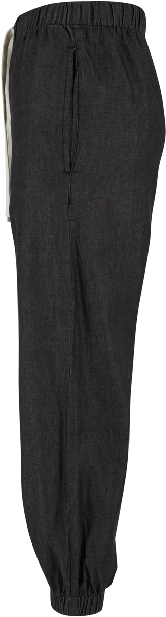 Bas de survêtement  de Urban Classics - Jogging Léger Effet Denim - XS à XXL - pour Femme - noir - Urban Classics - View 2