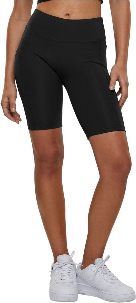 Short  de Urban Classics - Ladies Recyceled Cycle Shorts - XS à XL - pour Femme - noir - Urban Classics
