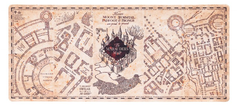 Sous-main  de Harry Potter - La Carte Du Maraudeur - pour Unisexe - multicolore - Harry Potter - View 2