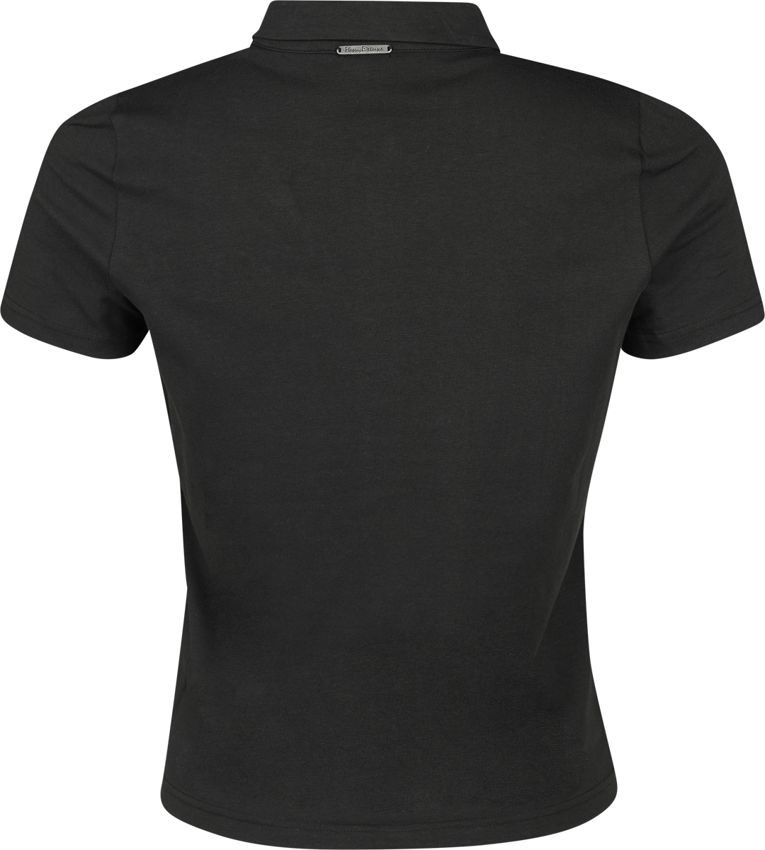 Chemisier Rockabilly de Pussy Deluxe - Classic Black Short Blouse - XS à S - pour Femme - noir - Pussy Deluxe - View 2