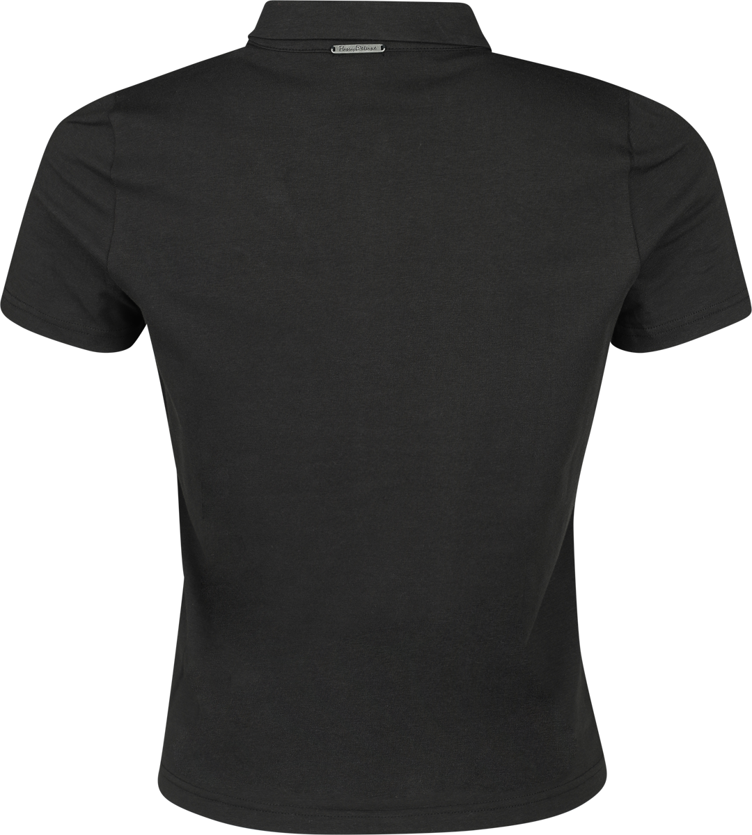 Chemisier Rockabilly de Pussy Deluxe - Classic Black Short Blouse - XS à XXL - pour Femme - noir - Pussy Deluxe - View 2