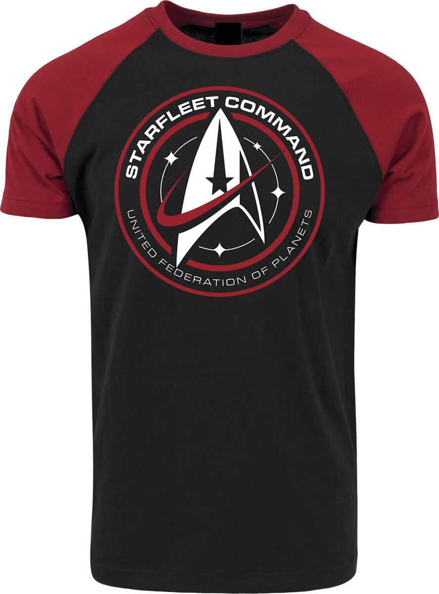 T-Shirt Manches courtes  de Star Trek - Starfleet Command - S à 5XL - pour Homme - multicolore - Star Trek