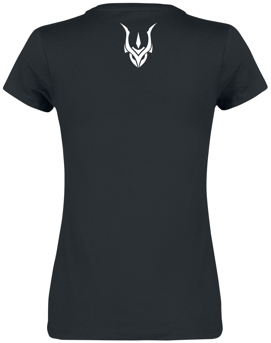 T-Shirt Manches courtes Gaming de League of Legends - Arcane - Coven - Owl Icon - S - pour Femme - noir - League Of Legends - View 2