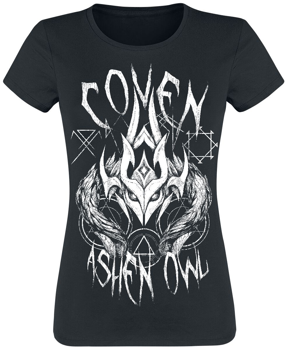 T-Shirt Manches courtes Gaming de League of Legends - Arcane - Coven - Ashen Owl - S à M - pour Femme - noir - League Of Legends