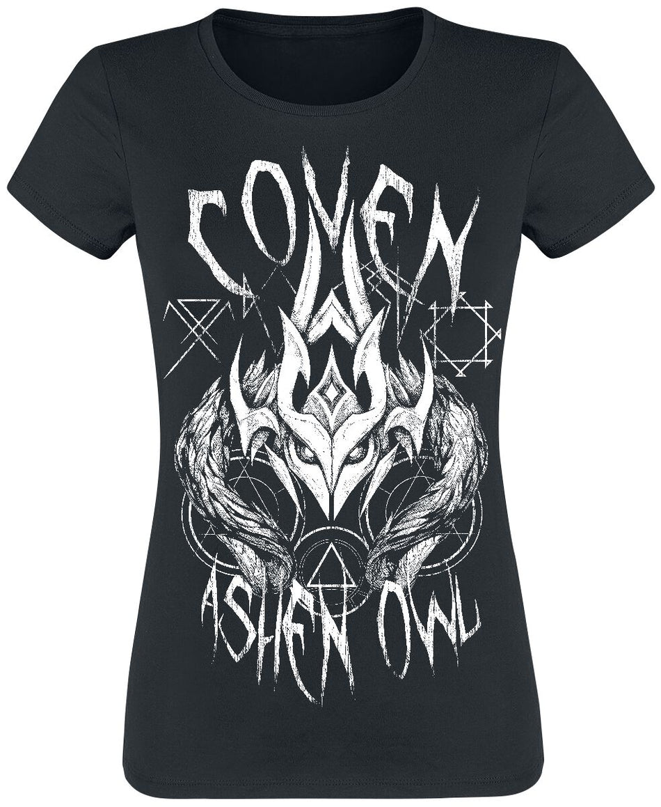 T-Shirt Manches courtes Gaming de League of Legends - Arcane - Coven - Ashen Owl - S à M - pour Femme - noir - League Of Legends