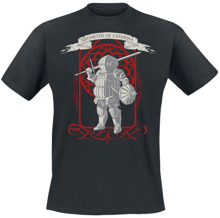 T-Shirt Manches courtes Gaming de Dark Souls - Sigmeyer Of Catarina - S à XXL - pour Homme - noir - Dark Souls