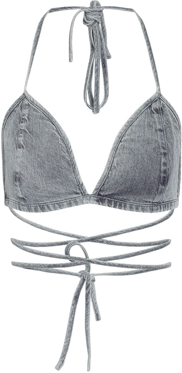 Débardeur  de Noisy May - Nmbella Bra Top KI020MB - M - pour Femme - bleu clair - Noisy May