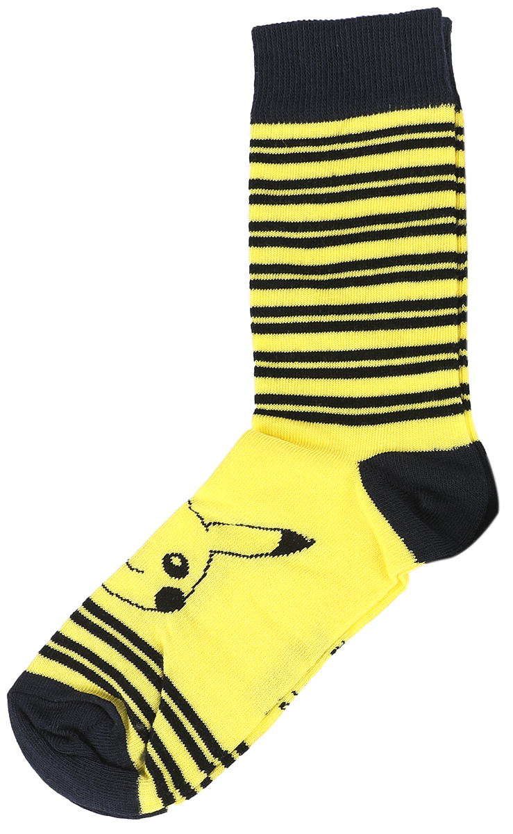 Chaussettes Gaming de Pokémon - Pikachu - EU 36-41 - pour Unisexe - multicolore - Pokémon - View 2