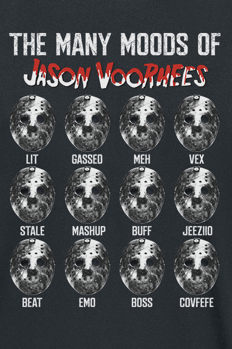 T-Shirt Manches courtes  de Vendredi 13 - Many Woods Of Jason Voorhees - S à 3XL - pour Homme - noir - Vendredi 13 - View 2
