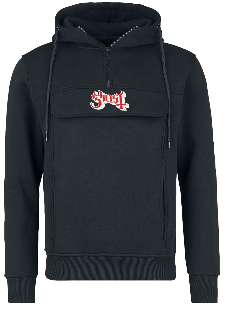 Sweat-shirt à capuche  de Ghost - Logo - M à XXL - pour Homme - noir - Ghost
