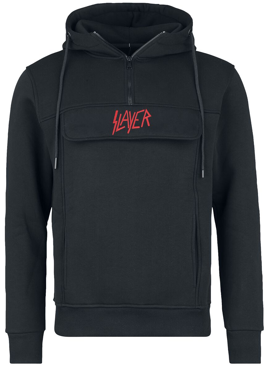 Sweat-shirt à capuche  de Slayer - Logo - S à 3XL - pour Homme - noir - Slayer