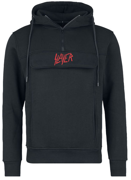 Sweat-shirt à capuche  de Slayer - Logo - S à 3XL - pour Homme - noir - Slayer