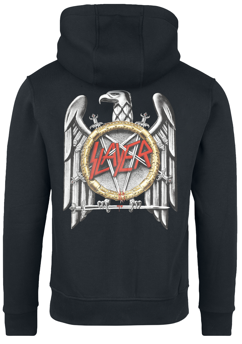 Sweat-shirt à capuche  de Slayer - Logo - S à 3XL - pour Homme - noir - Slayer - View 2