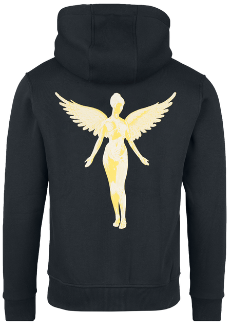 Sweat-shirt à capuche  de Nirvana - Logo - M à 3XL - pour Homme - noir - Nirvana - View 2