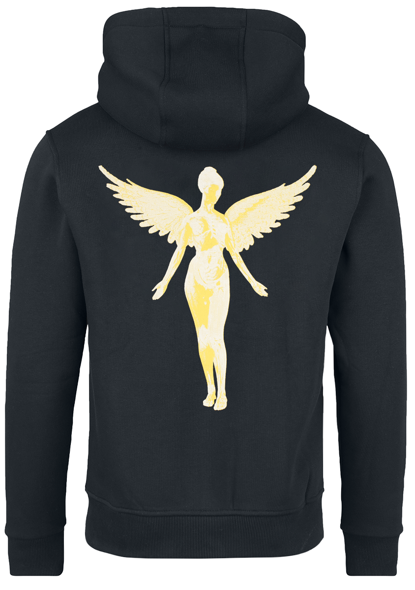 Sweat-shirt à capuche  de Nirvana - Logo - M à 3XL - pour Homme - noir - Nirvana - View 2