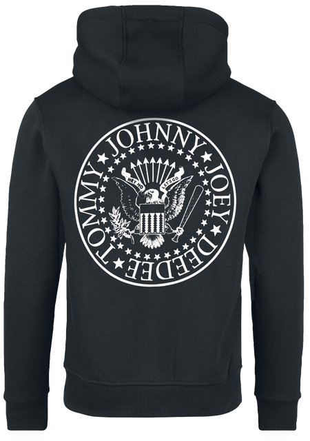 Sweat-shirt à capuche  de Ramones - Logo - S à 3XL - pour Homme - noir - Ramones - View 2