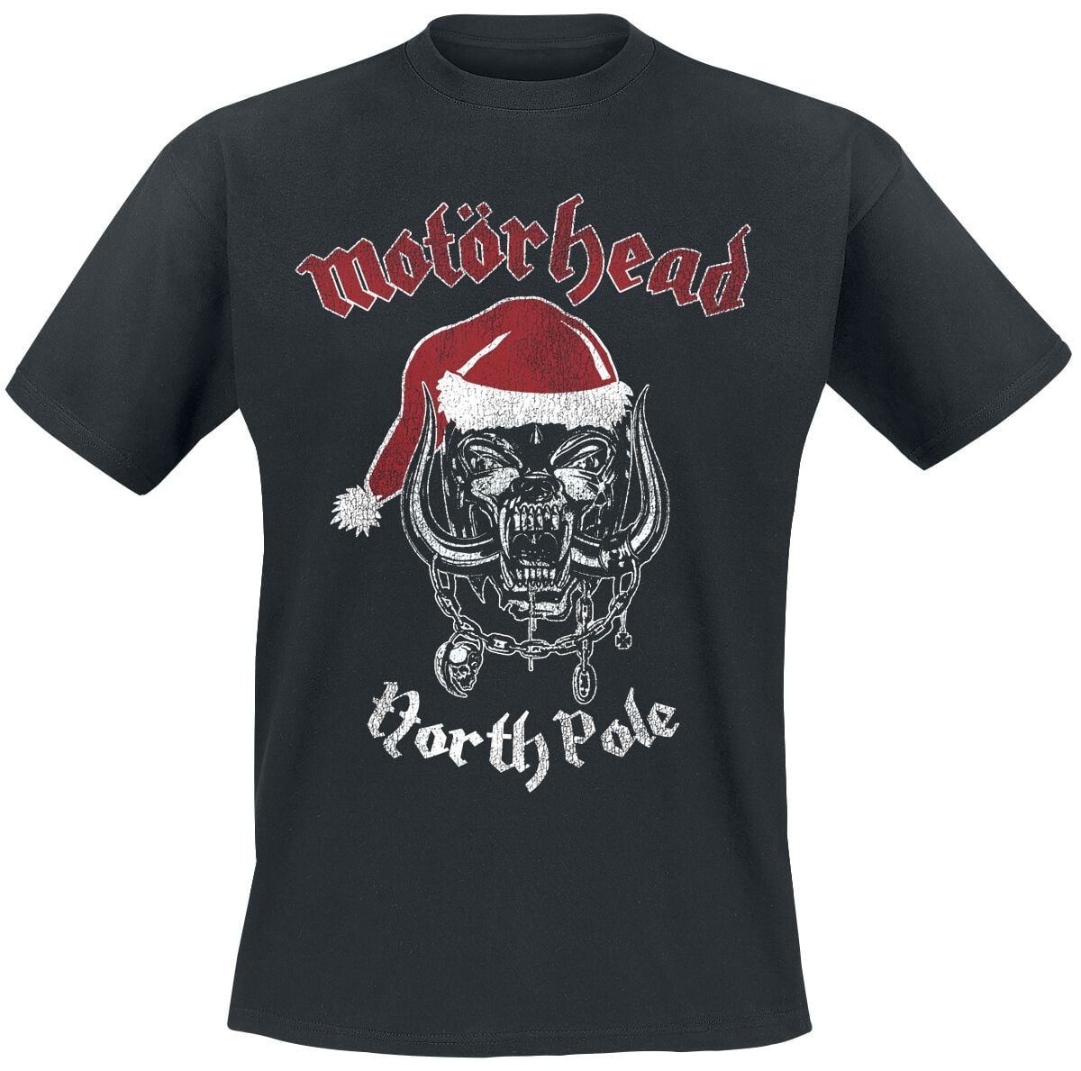 T-Shirt Manches courtes  de Motörhead - North Pole - S à 4XL - pour Homme - noir - Motörhead