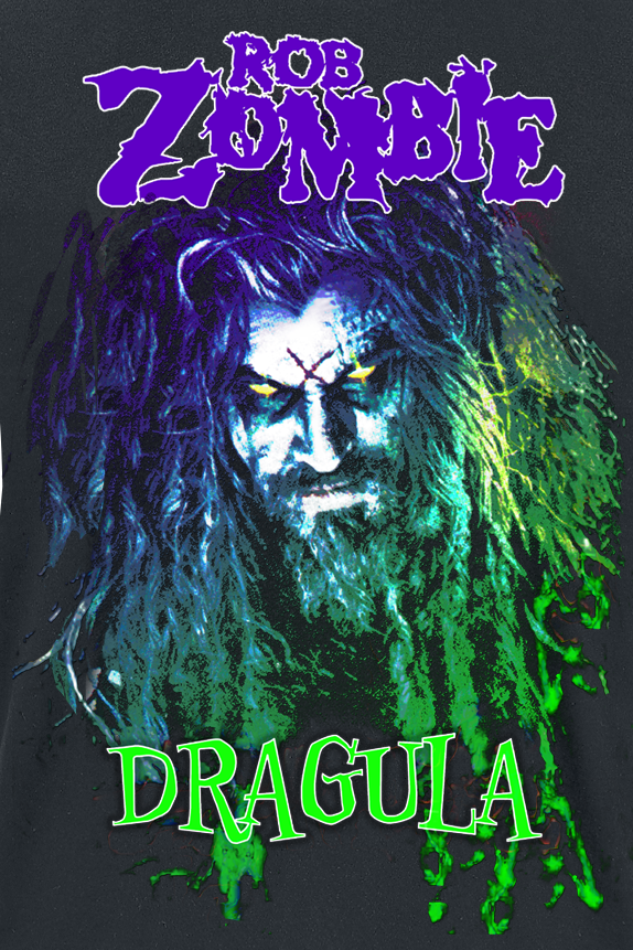 T-Shirt Manches courtes  de Rob Zombie - Dragula Hellbilly - S à 4XL - pour Homme - noir - Rob Zombie - View 2