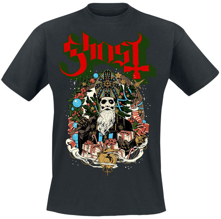 T-Shirt Manches courtes  de Ghost - Father Christmas - S à 4XL - pour Homme - noir - Ghost