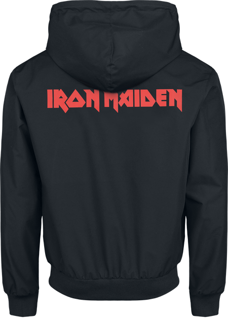 Coupe-vent  de Iron Maiden - Logo - L à XL - pour Homme - noir - Iron Maiden - View 2