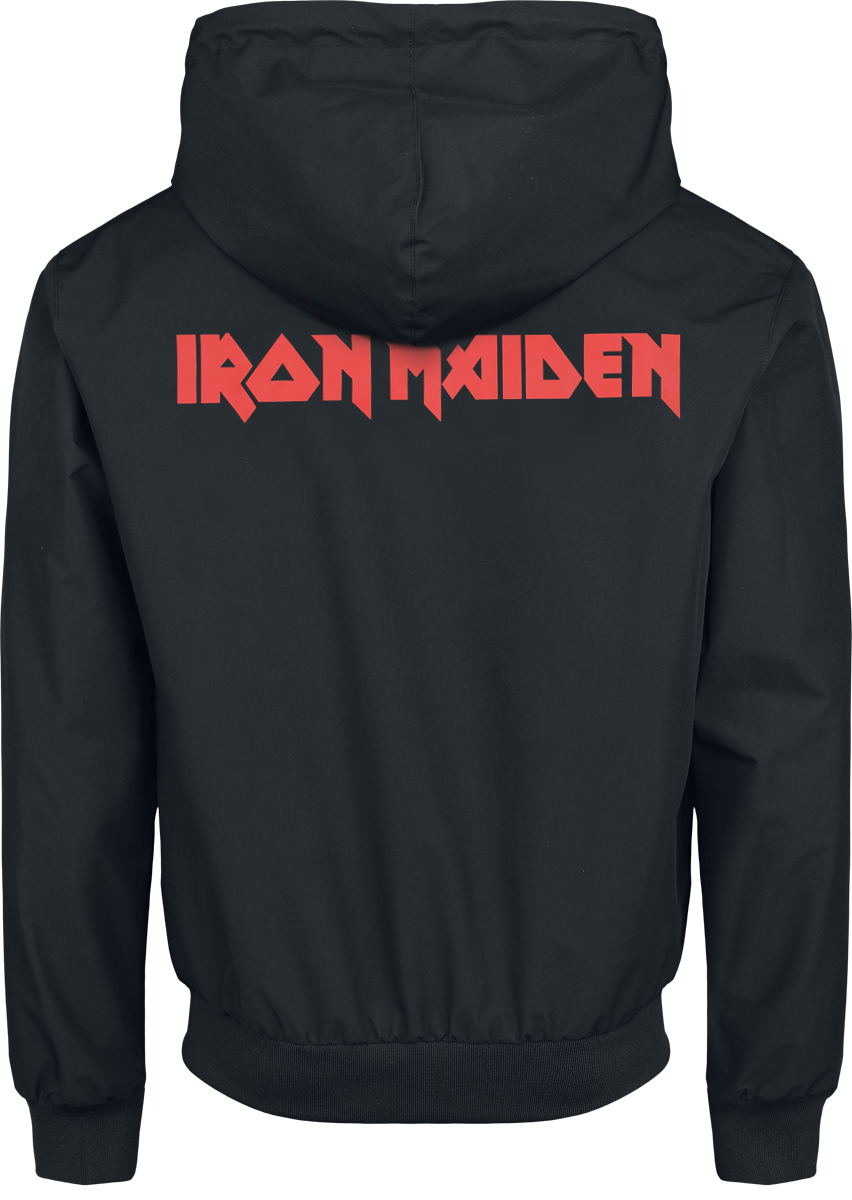 Coupe-vent  de Iron Maiden - Logo - L à XL - pour Homme - noir - Iron Maiden - View 2