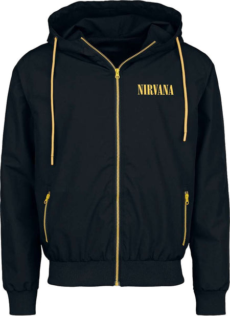 Coupe-vent  de Nirvana - Logo - L à XXL - pour Homme - noir - Nirvana