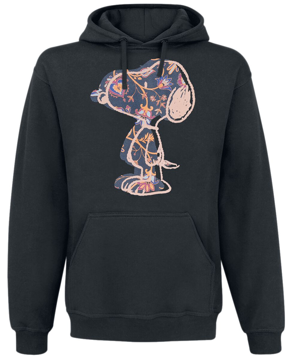 Sweat-shirt à capuche  de Snoopy - Snoopy Doré - S à XXL - pour Femme - noir - Snoopy