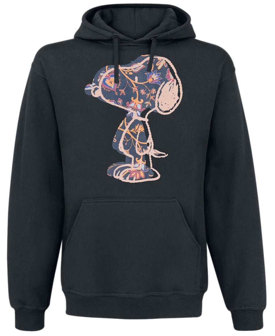 Sweat-shirt à capuche  de Snoopy - Snoopy Doré - S à XXL - pour Femme - noir - Snoopy