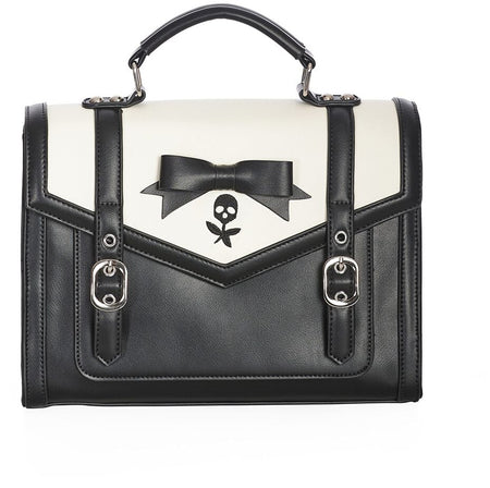 Sac à main Gothic de Banned Alternative - Nevermore Satchel - pour Femme - noir - Banned Alternative